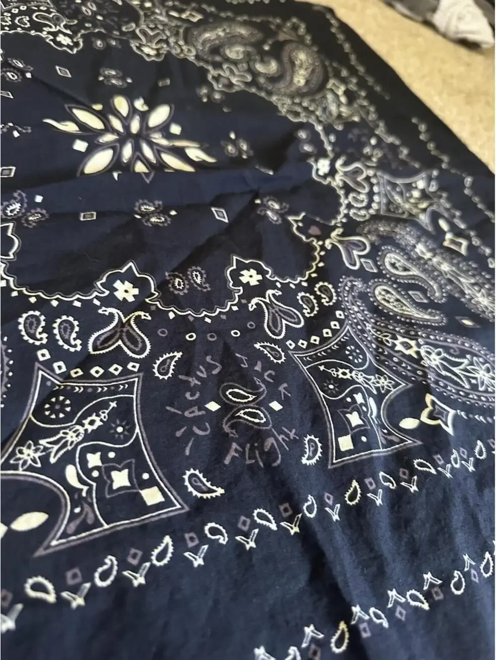 Cactus Jack x Jordan bandana